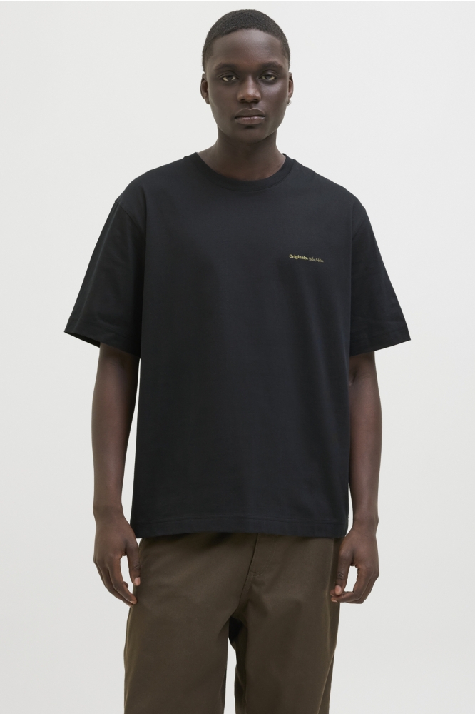 JORPAROS EASTER SKETCH TEE SS CREW 12273171 Black/BANDANA